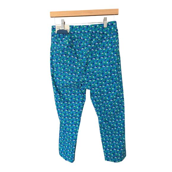 NWT Soft Surroundings Slimming Floral Capri Leggings Size PS 6P-8P 22" Inseam - Picture 4 of 8